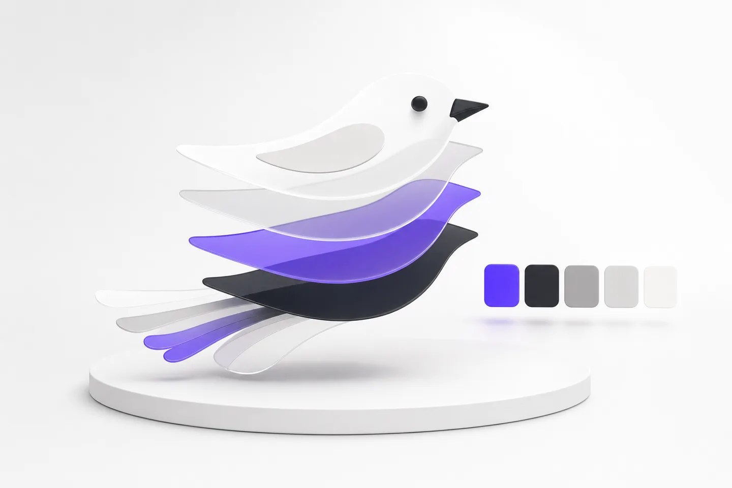 Flat color layers separating from artwork during Image to SVG conversion
